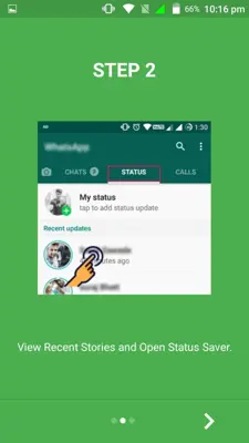 WhatsApp Status Saver android App screenshot 2