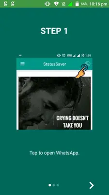 WhatsApp Status Saver android App screenshot 3